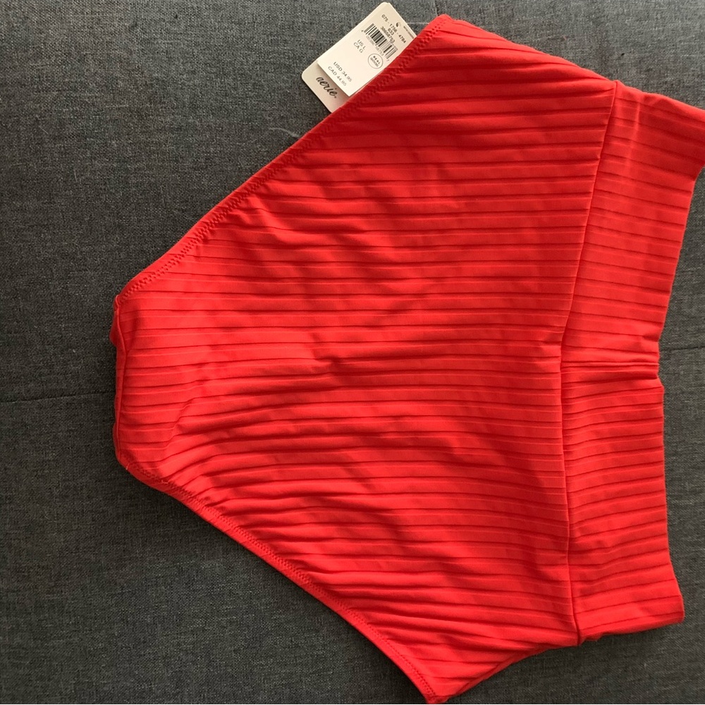Aerie Red Women's Swimsuit - Large - Picture 6 of 7